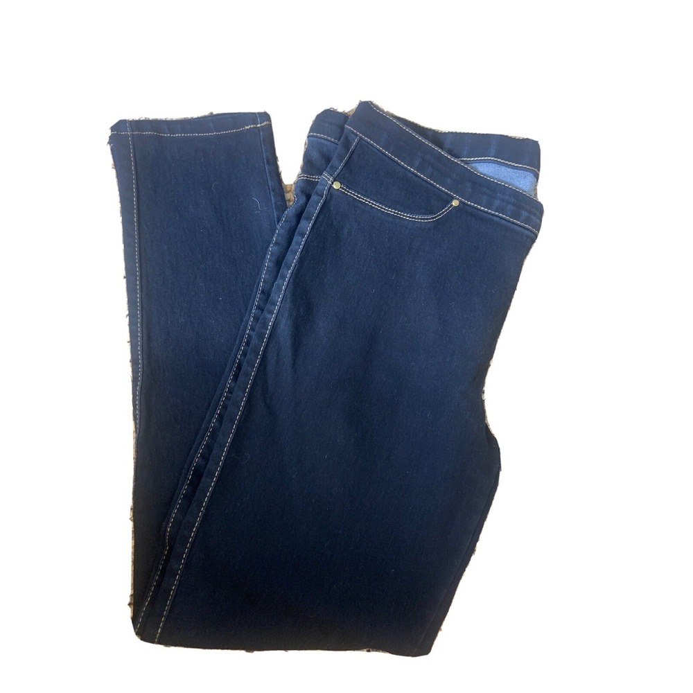 young USA WOMENS JEANS Size 2XL SKINNY ANKLE COTTON BLEND PULL ON DARK WASH BP‎